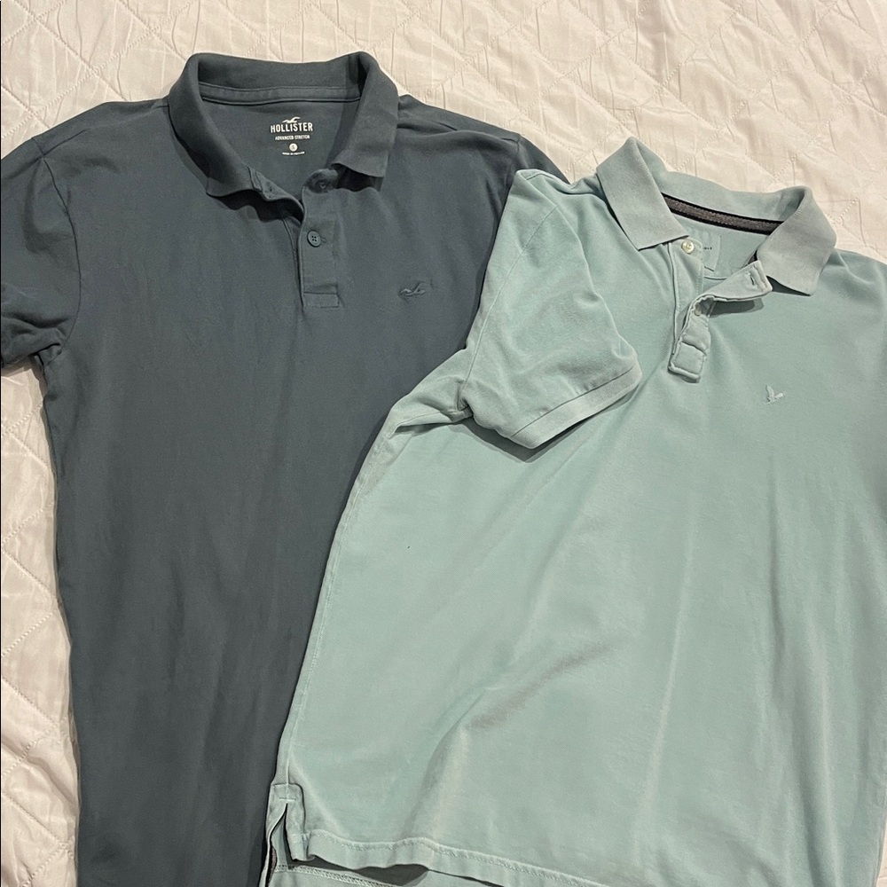 Hollister and American Eagle Polo Shirts-